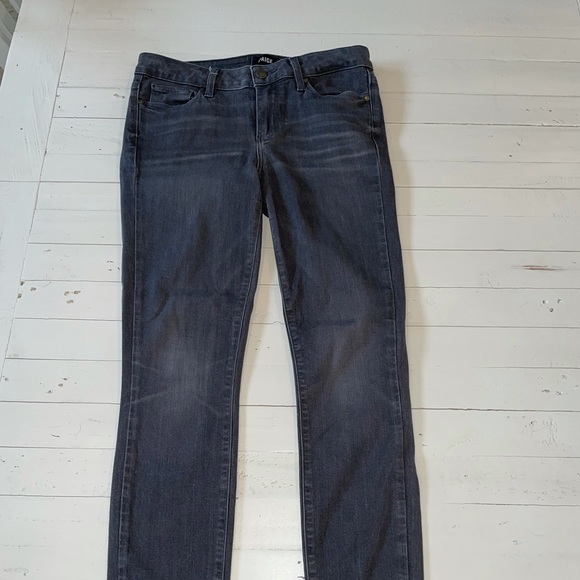 Gray PAIGE Verdugo Ultra Skinny Jeans - Picture 2 of 11